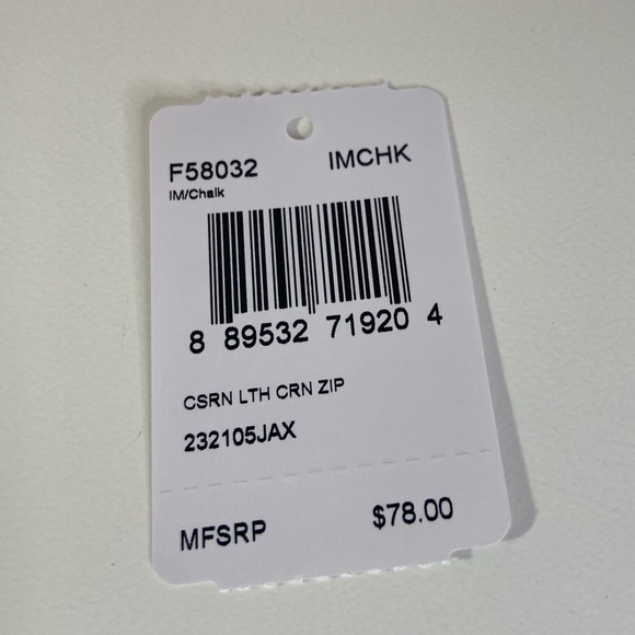 NWT Coach White Clutch F58032 - Picture 6 of 12